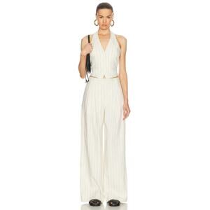 A.L.C. Alfie Wide Leg Striped Pant Trouser 4